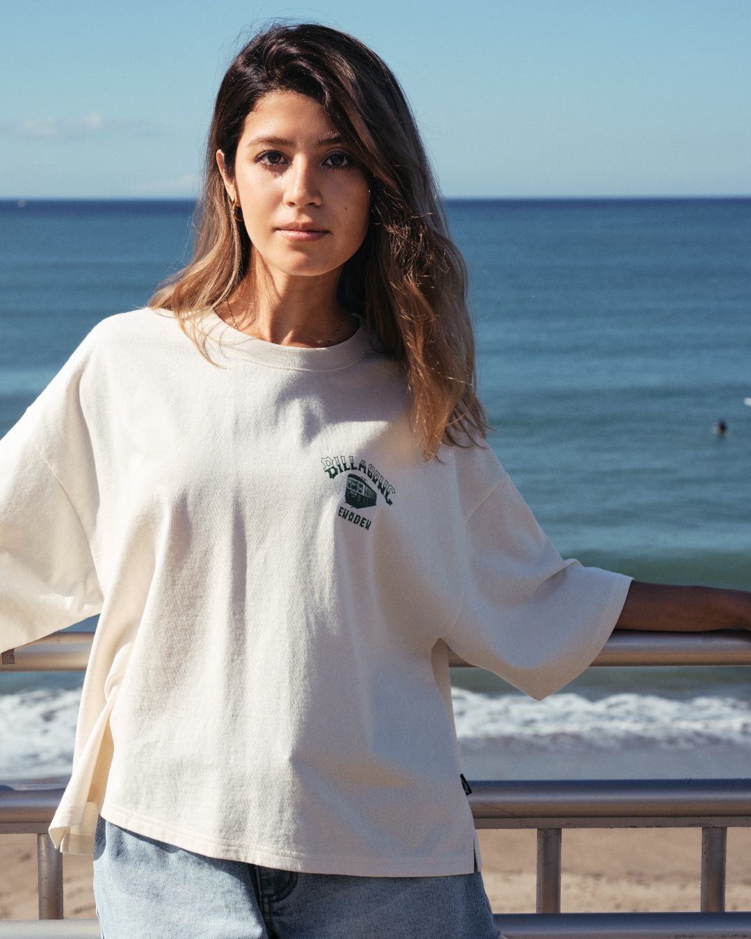 ENODEN LOOSE CROPPED TEE