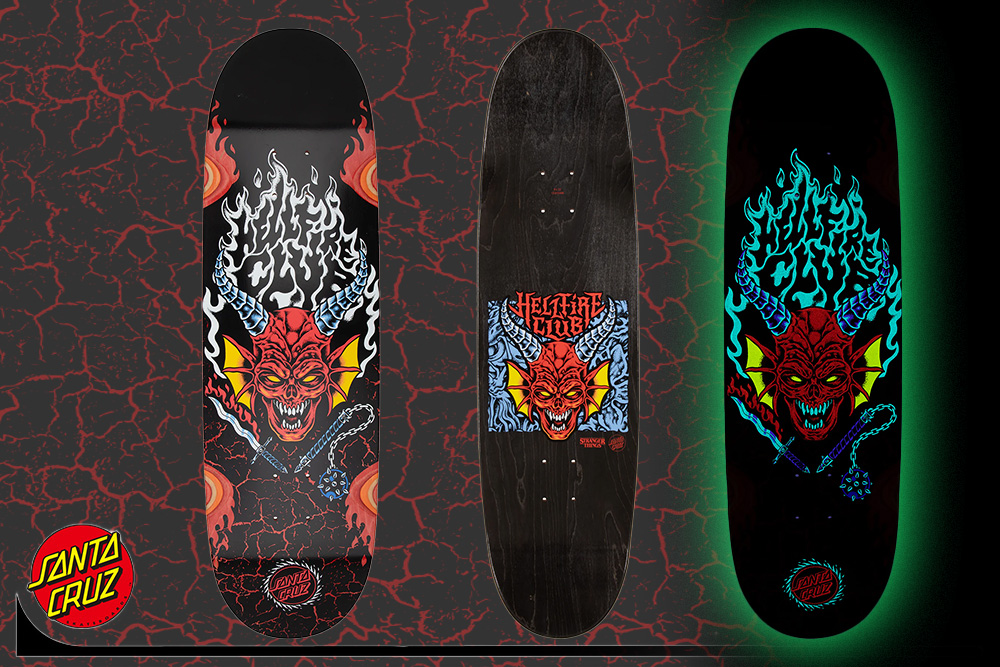 SCxSTRANGER THINGS HELLFIRE CLUB FLAMES