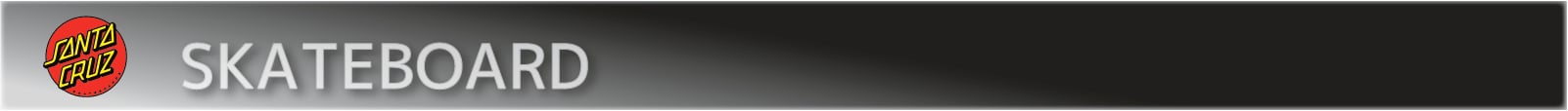 SANTA CRUZ スケートバナー