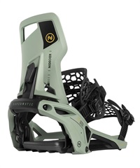 NIDECKER ナイデッカー SUPERMATIC スノーボード バイン ビンディング ユニセックス クイックエントリー 24-25モデル LL E2(OLIVE-M)