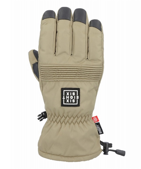 686 シックスエイトシックス スノーボード グローブ メンズ LANDER GLOVE ムラサキスポーツ 24-25モデル LL L5