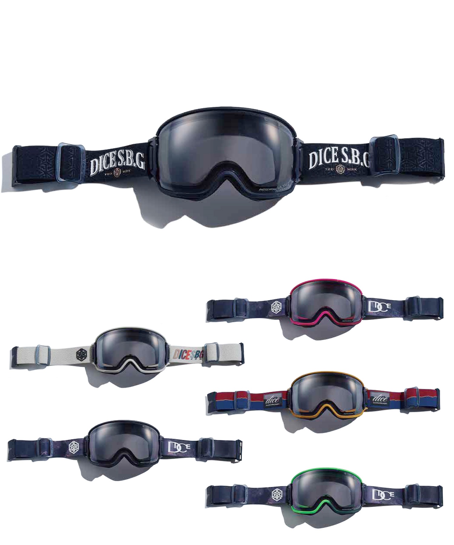 DICE ダイス BANK BK44570 調光レンズ 球面レンズ ウルトラレンズ スノーボード ゴーグル ユニセックス ムラサキスポーツ 24-25モデル LL G11(G-ONESIZE)