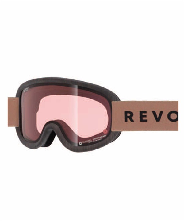REVOLT リボルト SUPER LIGHT FRAME R25MBW 調光レンズ 平面レンズ スノーボード ゴーグル ユニセックス ムラサキスポーツ 24-25モデル LL J17