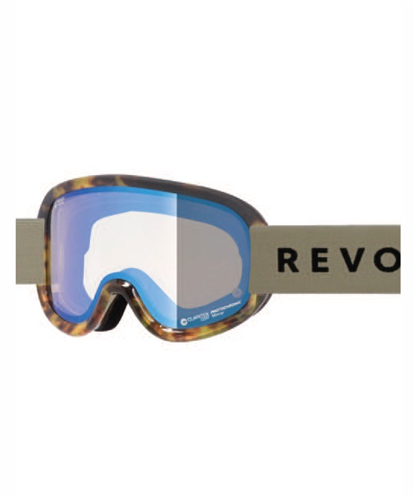REVOLT リボルト SUPER LIGHT FRAME R25TOR 調光レンズ 平面レンズ スノーボード ゴーグル ユニセックス ムラサキスポーツ 24-25モデル LL J17
