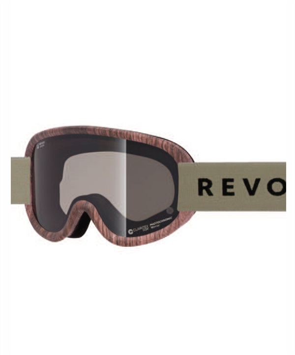 REVOLT リボルト SUPER LIGHT FRAME R25PIN 調光レンズ 平面レンズ スノーボード ゴーグル ユニセックス ムラサキスポーツ 24-25モデル LL J17