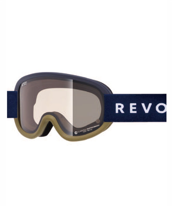 REVOLT リボルト SUPER LIGHT FRAME R25MOD 調光レンズ 平面レンズ スノーボード ゴーグル ユニセックス ムラサキスポーツ 24-25モデル LL J17
