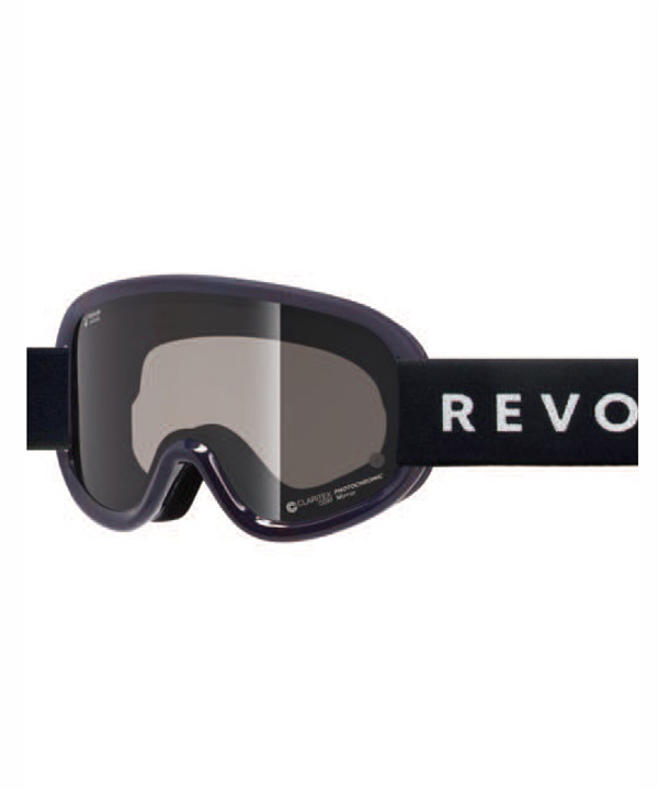 REVOLT リボルト SUPER LIGHT FRAME R25WEL 調光レンズ 平面レンズ スノーボード ゴーグル ユニセックス ムラサキスポーツ 24-25モデル LL J17