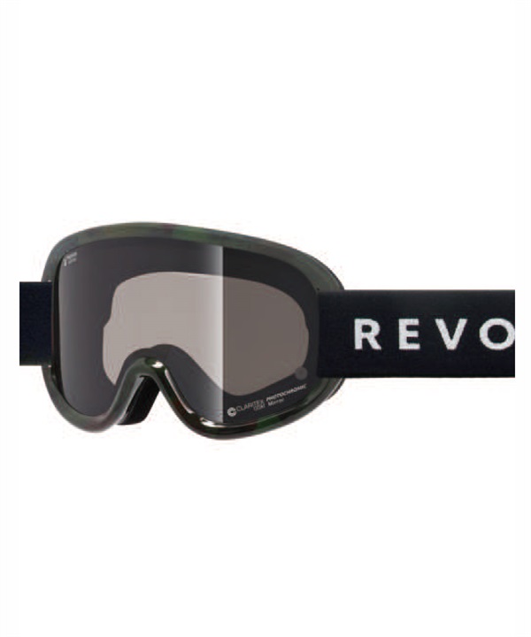 REVOLT リボルト SUPER LIGHT FRAME R25BRE 調光レンズ 平面レンズ スノーボード ゴーグル ユニセックス ムラサキスポーツ 24-25モデル LL J17