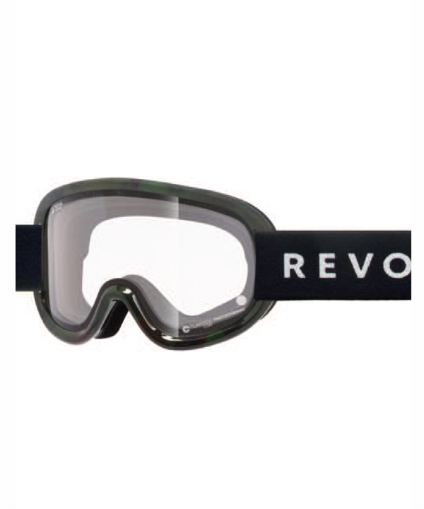 REVOLT リボルト SUPER LIGHT FRAME R25BRE 調光レンズ 平面レンズ スノーボード ゴーグル ユニセックス ムラサキスポーツ 24-25モデル LL J17