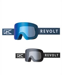 REVOLT リボルト FRAMELESS RC 調光レンズ 平面レンズ スノーボード ゴーグル ユニセックス ムラサキスポーツ 24-25モデル LL J17(09GCP-ONESIZE)
