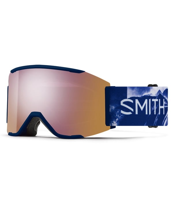 SMITH スミス SQUAD MAG 平面 スノーボード ゴーグル ユニセックス ムラサキスポーツ 24-25モデル LX I20