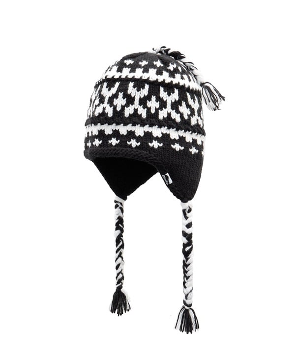DIMITO ディミト CROCHET EAR FLAP BEANIE スノーボード ビーニー ユニセックス ムラサキスポーツ 24-25モデル LL J3