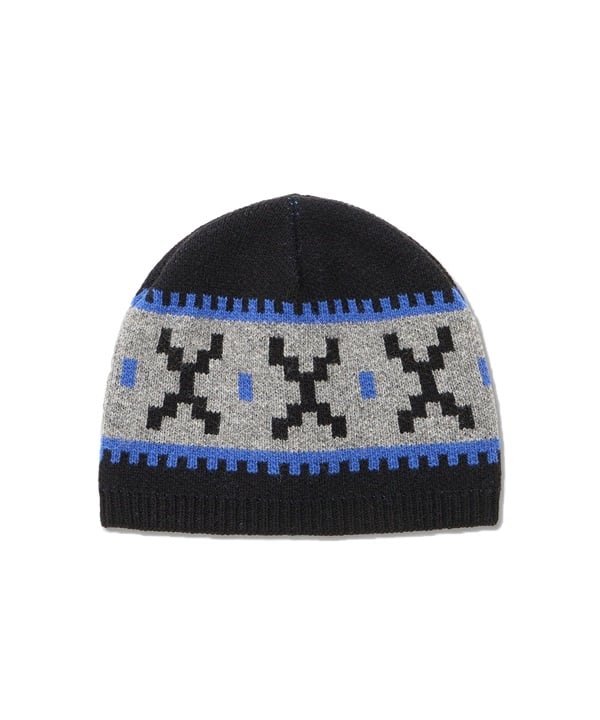 DIMITO ディミト CROCHET BLOCK BEANIE スノーボード ビーニー ユニセックス ムラサキスポーツ 24-25モデル LL J3