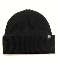 DRAGON ドラゴン WATCH BEANIE スノーボード ビーニー ユニセックス ニット帽 ムラサキスポーツ 24-25モデル LL J24(BLK-ONESIZE)