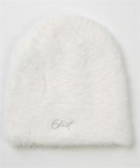 6KNOT シックスノット SHAGGY BEANIE スノーボード ビーニー レディース ニット帽 ムラサキスポーツ 24-25モデル LX J24(WHITE-ONESIZE)
