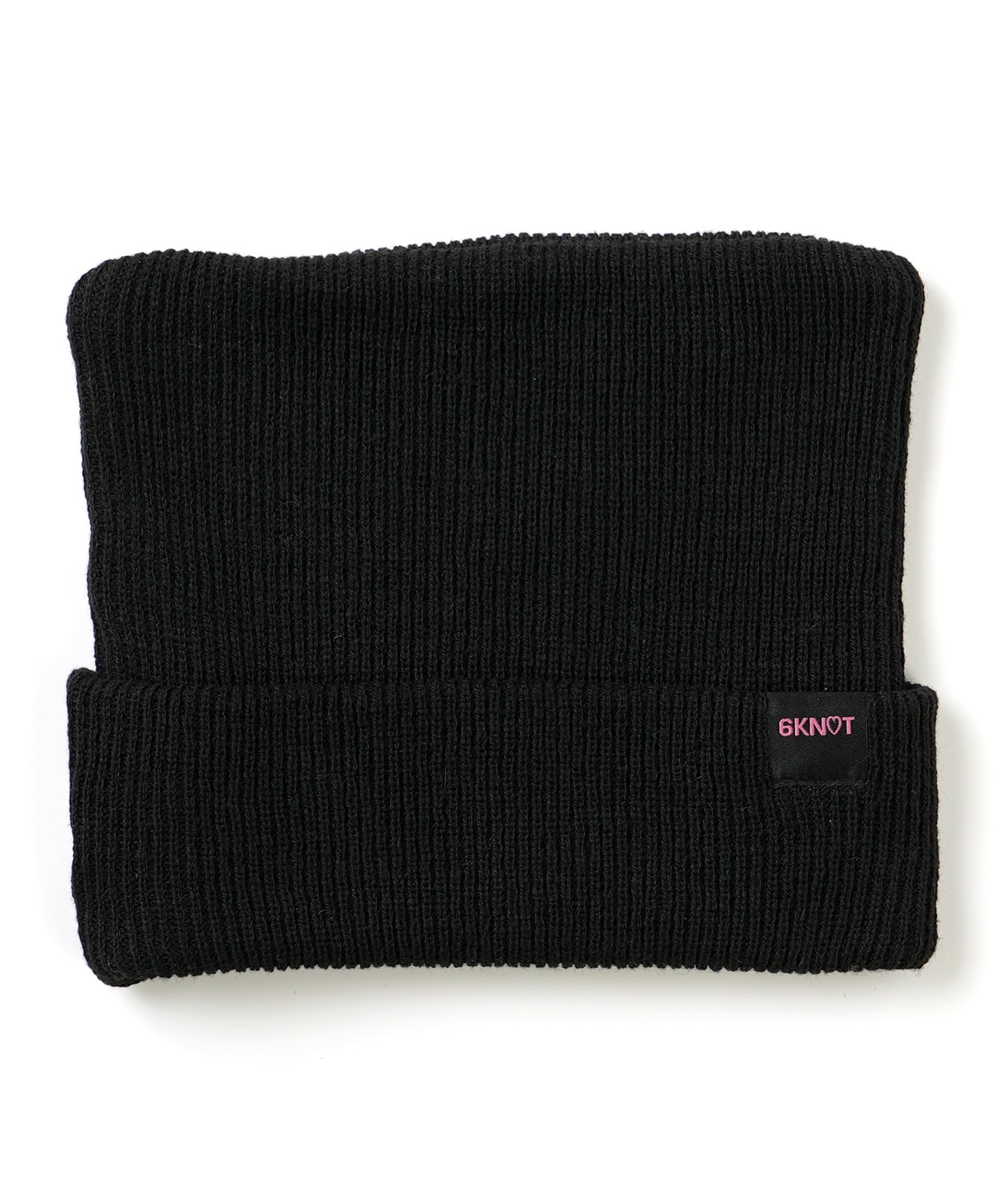 6KNOT シックスノット KITTEN BEANIE スノーボード ビーニー レディース ニット帽 ムラサキスポーツ 24-25モデル LX J24(BLACK-ONESIZE)