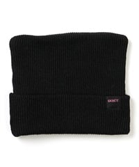 6KNOT シックスノット KITTEN BEANIE スノーボード ビーニー レディース ニット帽 ムラサキスポーツ 24-25モデル LX J24(BLACK-ONESIZE)