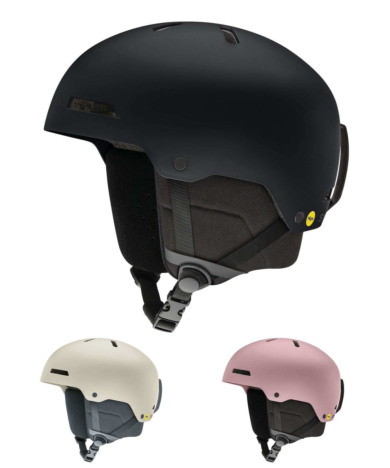 SMITH スミス RODEO MIPS RC AF アジアンフィット スノーボード ヘルメット ユニセックス ムラサキスポーツ 24-25モデル LX J17(MTBLK-S)