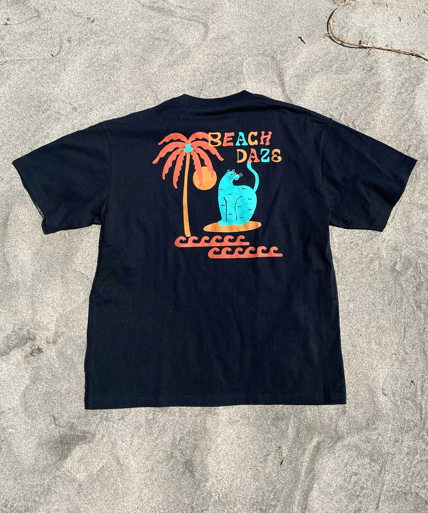 DEAR LAUREL ディアローレル メンズ 半袖 Tシャツ D24S2121 Toyameg コラボレーション(BLK-M)