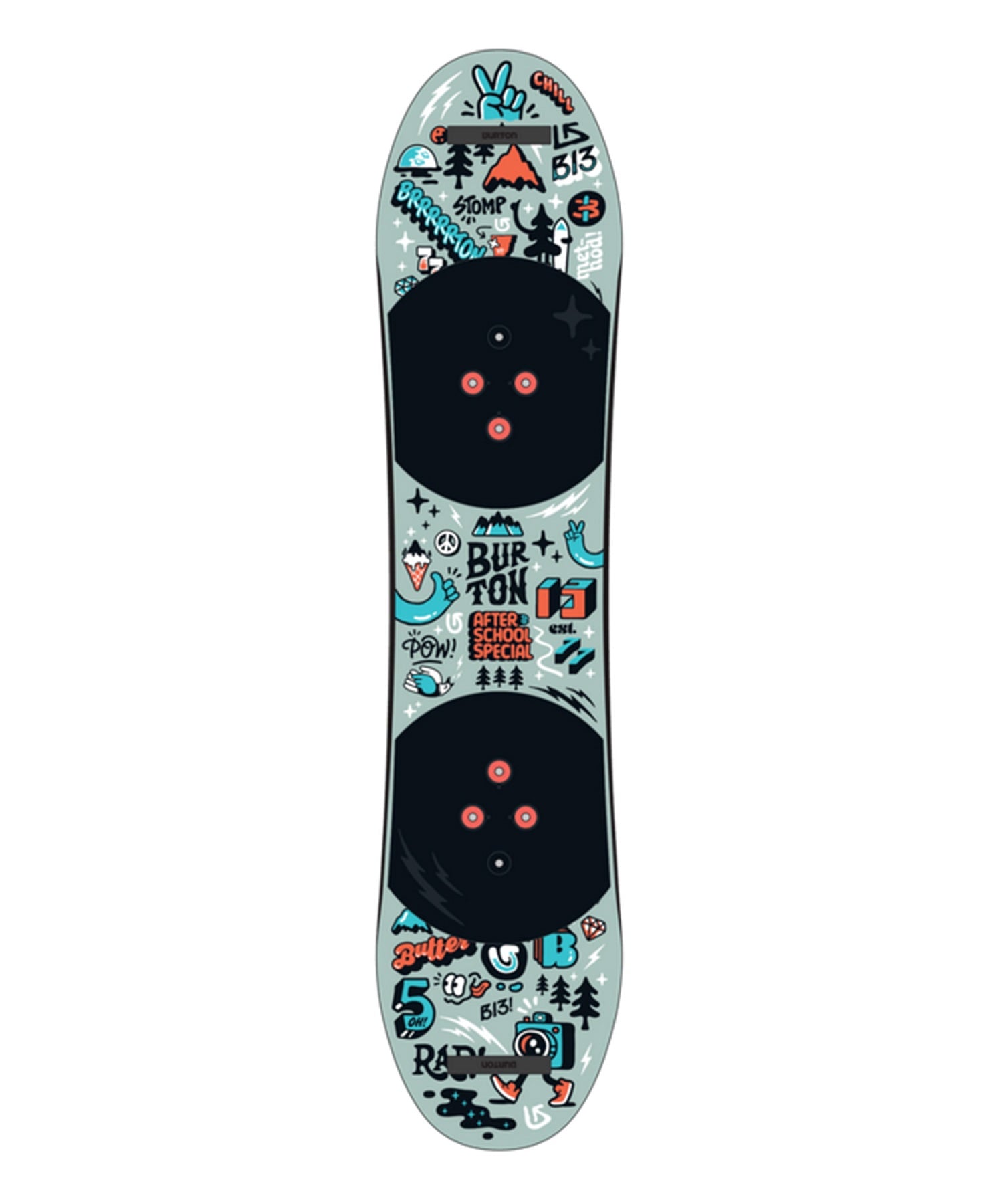 BURTON バートン AFTER SCHOOL SPE スノーボード 板 キッズ ムラサキスポーツ LL E23(ONECOLOR-80cm)