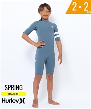 HURLEY ハーレー  バックジップ アドバンテージプラス AV0789 ウェットスーツ スプリング キッズ