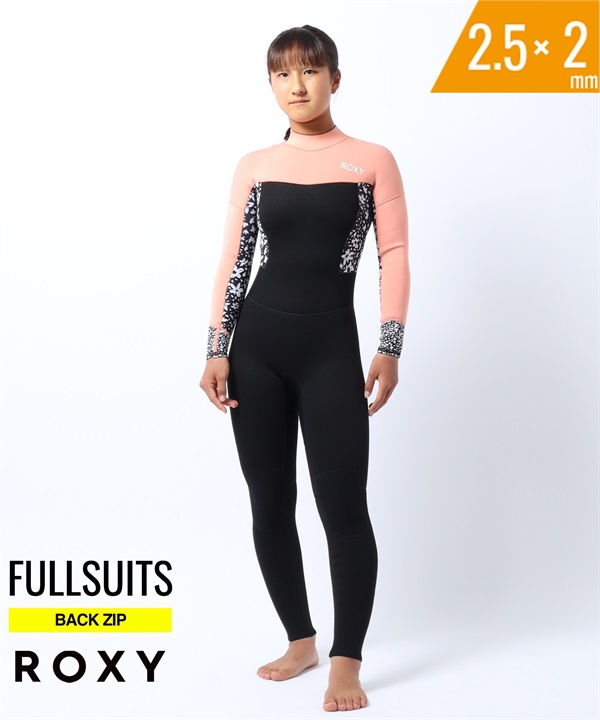 ROXY ロキシー バックジップ スウェル フロック TWT231701 ウェットスーツ フルスーツ キッズ