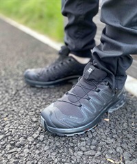 SALOMON/サロモン XA PRO 3D V9 GTX エックスエープロブイナインゴアテックス メンズ シューズ 防水 アウトドア L47270100(BLACK-25.0cm)