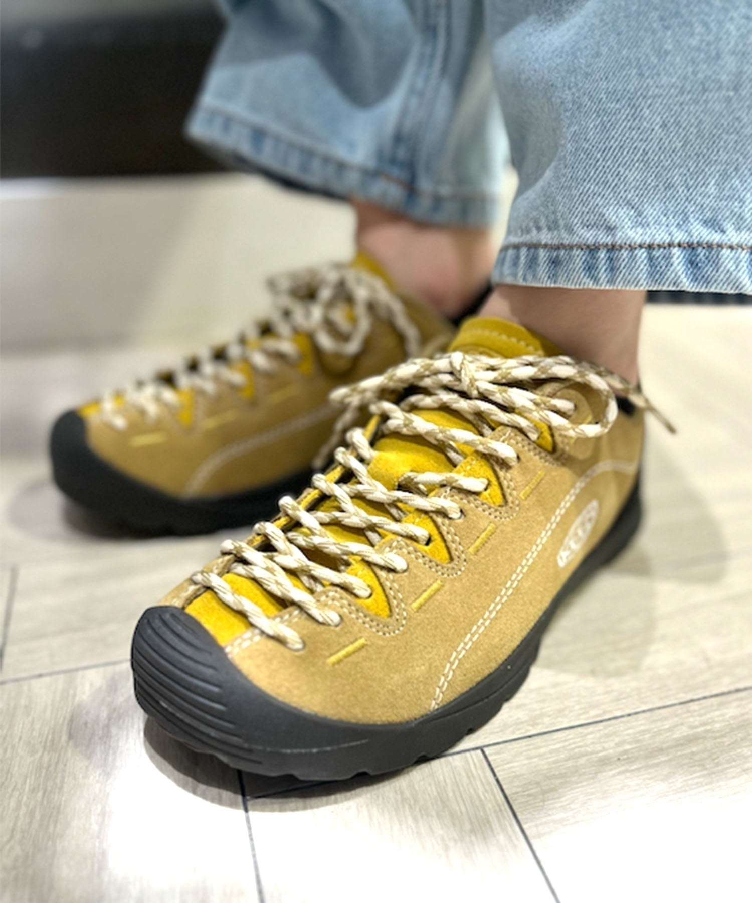 KEEN キーン スニーカー レディース JASPER ジャスパー 1028818(KHAM-22.5cm)