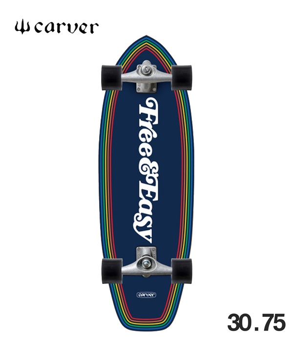 【オンラインストア限定販売】CARVER カーバー CARVER×FREE&EASY PRISM 30.75 サーフスケート フリーアンドイージー