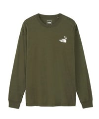 THE NORTH FACE ザ・ノース・フェイス 長袖 Tシャツ ロンT レディース 無地 ワンポイント ロゴ ロングスリーブズーピッカーティー NT82536(NT-S)
