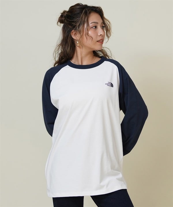 THE NORTH FACE ザ・ノース・フェイス 長袖 Tシャツ ロンT レディース ラグラン ロングスリーブイーエスベースボールティー NT82591