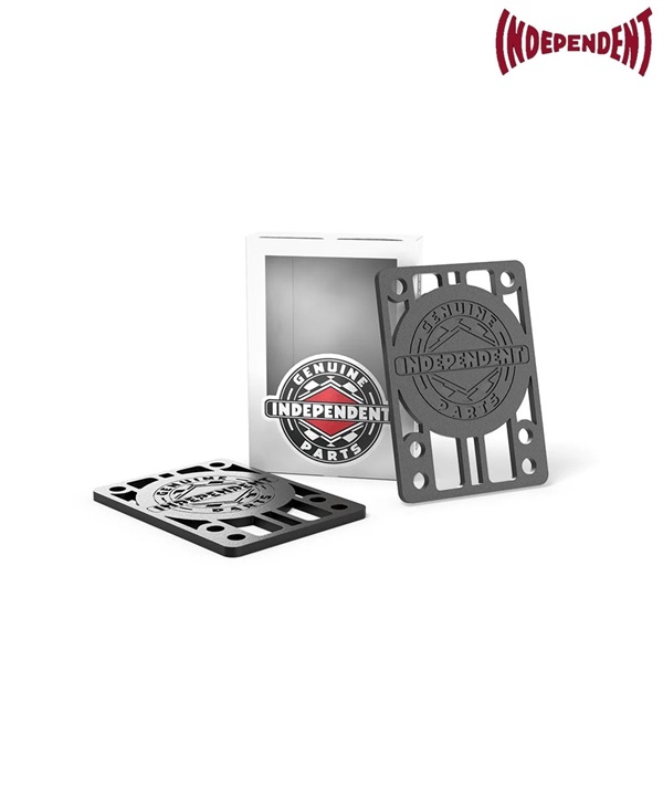 INDEPENDENT インディペンデント スケートボード パーツ ライザーパッド 1/8 ムラサキスポーツ