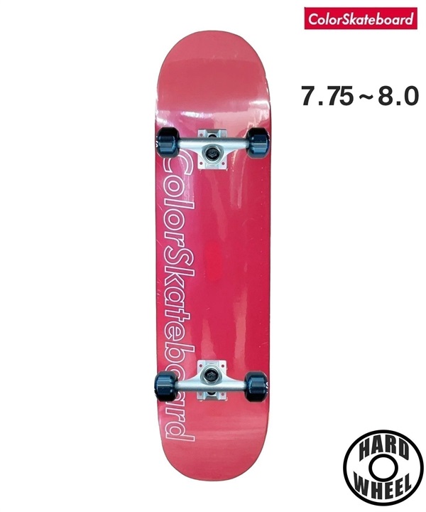 ColorSkateboard カラースケートボード スケートボード コンプリート 7.75,8.0inch PSSTIX COMP ムラサキスポーツ