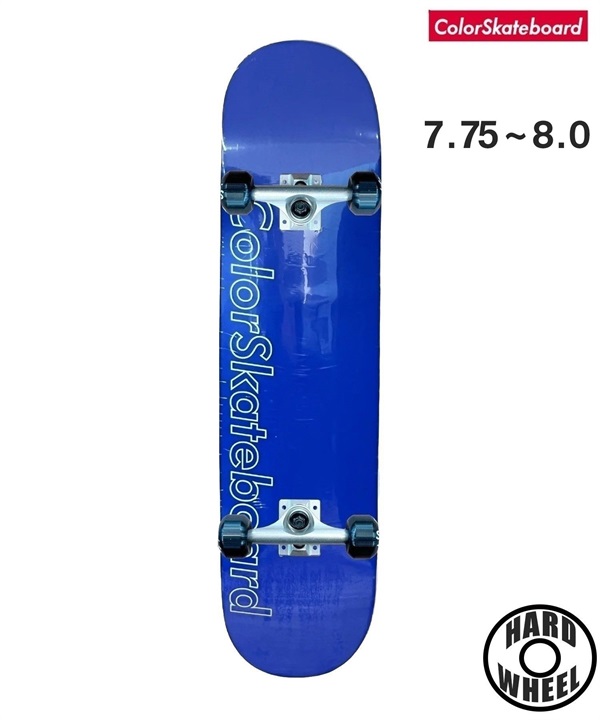 ColorSkateboard カラースケートボード スケートボード コンプリート 7.75,8.0inch PSSTIX COMP ムラサキスポーツ