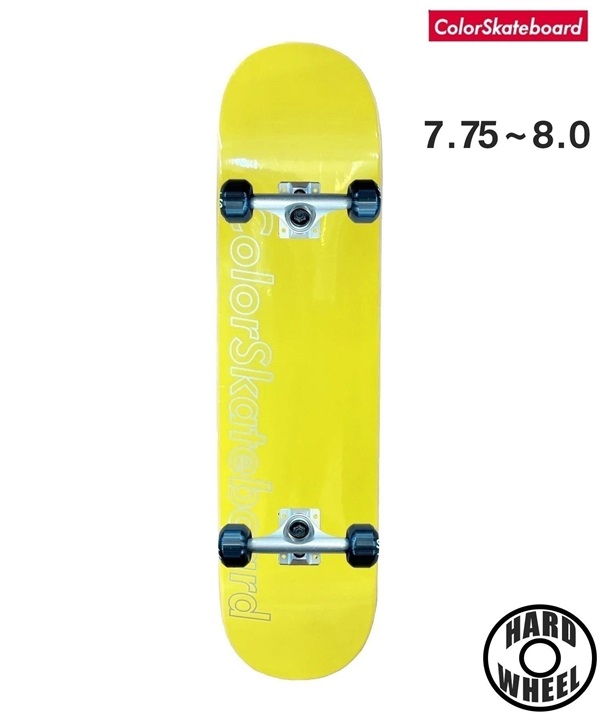 ColorSkateboard カラースケートボード スケートボード コンプリート 7.75,8.0inch PSSTIX COMP ムラサキスポーツ