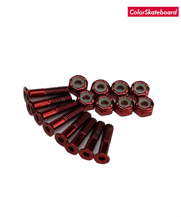 COLOR SKATEBOARDS カラー スケートボード パーツ ボルト ビス 7 8 ALLEN HARDWARE ムラサキスポーツ