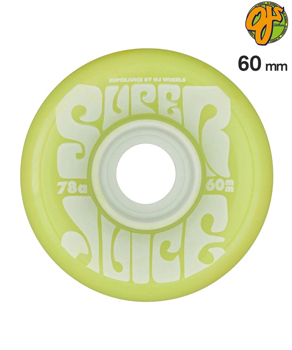 OJ WHEELS オージェー ウィール スケートボード ウィール OJ3s SUPER JUICE 78A 60mm ムラサキスポーツ