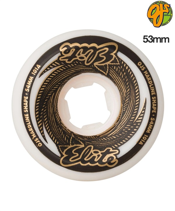 OJ WHEELS オージェー ウィール スケートボード 53mm 101A ELITE HARDLINE ムラサキスポーツ