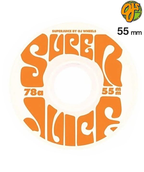 OJ WHEELS オージェー ウィール スケートボード ウィール OJ3s MINI SUPER JUICE 78A 55mm ムラサキスポーツ