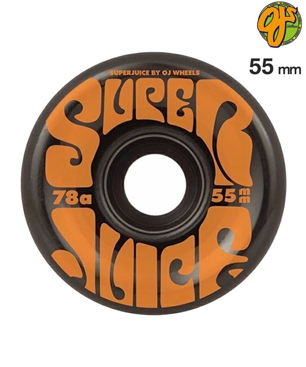 OJ WHEELS オージェー ウィール スケートボード ウィール OJ3s MINI SUPER JUICE 78A 55mm ムラサキスポーツ