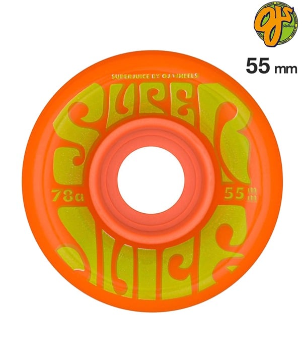 OJ WHEELS オージェー ウィール スケートボード ウィール OJ3s MINI SUPER JUICE 78A 55mm ムラサキスポーツ