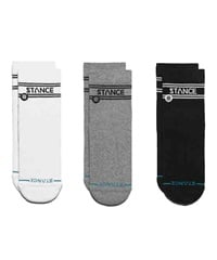 STANCE スタンス ソックス 靴下 3足セット BASIC QUARTER 3 PACK A356A24BAS(MULTI-L)