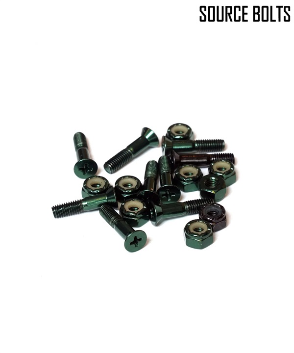 SOURCE BOLTS ソースボルト スケートボード パーツ カラーボルト ムラサキスポーツ