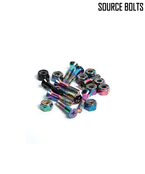 SOURCE BOLTS ソースボルト スケートボード パーツ カラーボルト ムラサキスポーツ