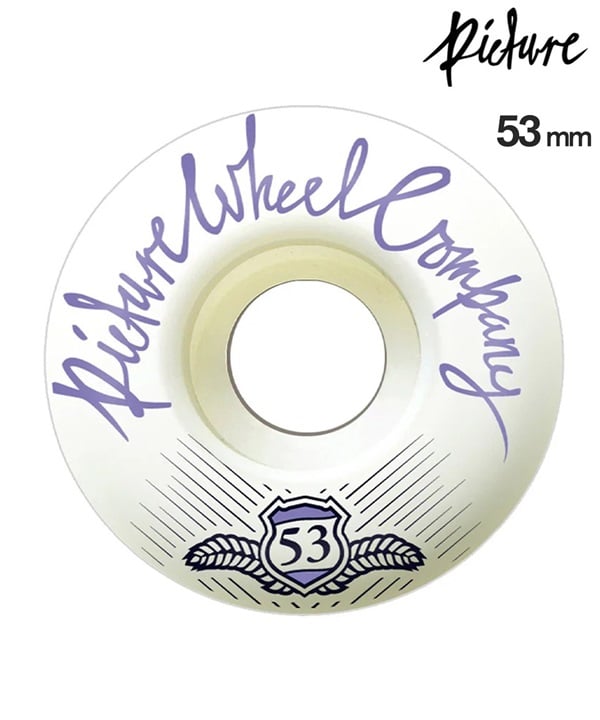 PICTURE WHEELS ピクチャーウィール スケートボード ウィール 51~56mm 103a SHIELD SERIES CONICAL ムラサキスポーツ