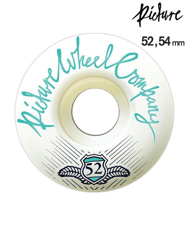 PICTURE WHEELS ピクチャーウィール スケートボード ウィール 51~56mm 103a SHIELD SERIES CONICAL ムラサキスポーツ