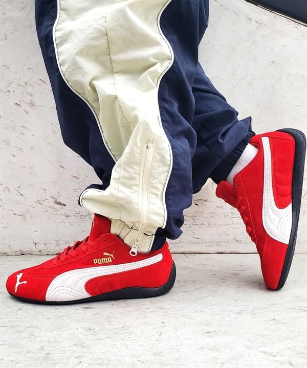 PUMA プーマ スニーカー レディース メンズ 韓国ファッション 薄底 SPEEDCAT OG スピードキャット 398846 31(BROWN) 01(BK) 02(RED)