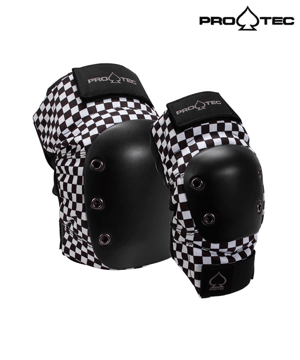 PRO-TEC プロテック KNEE & ELBOW PAD SET CHECK S～XL スケートボード プロテクター