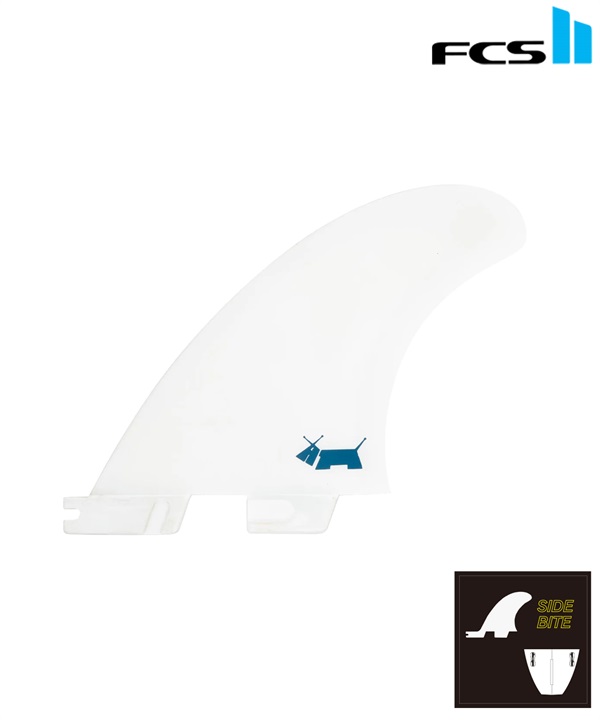 FCS2 エフシーエスツーFSKN-PC01-MDRSR SKIN DOG SIDE BYTES サーフィン フィン ムラサキスポーツ