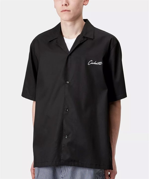 Carhartt WIP カーハート ダブリューアイピー 半袖 シャツ メンズ ワンポイント ロゴ シンプル S/S DELRAY SHIRT I031465